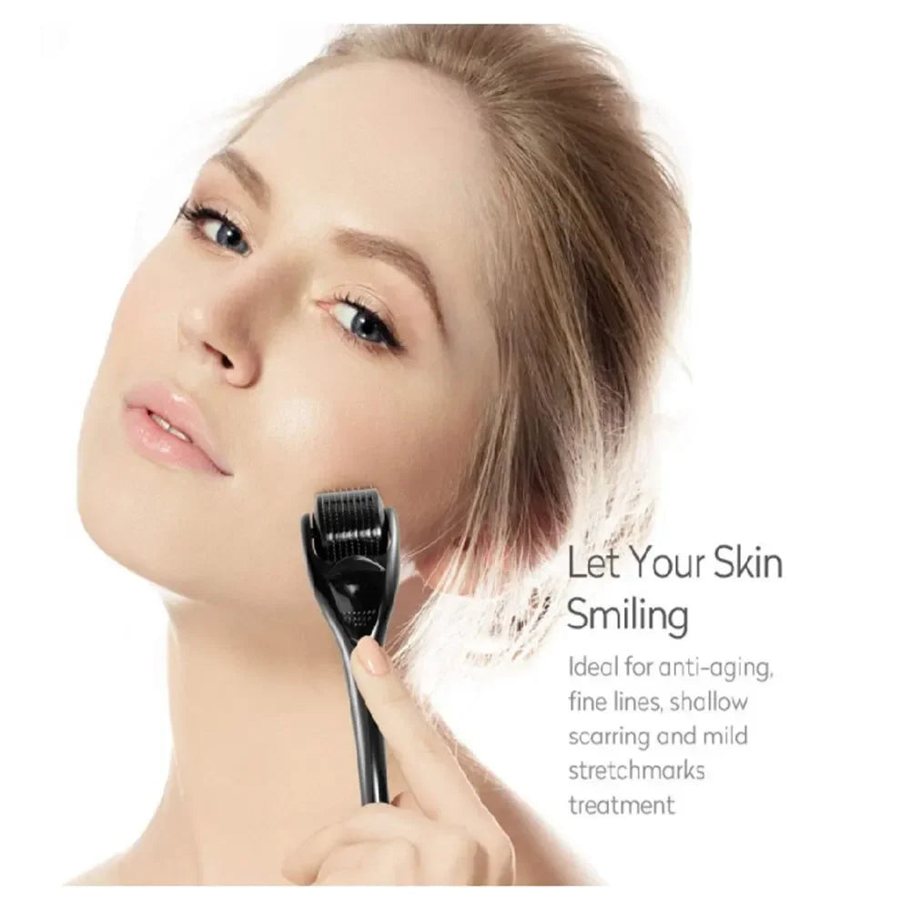 Micro Needle 540 Roller Derma Roller Anti Hair Loss Treatment - Greycord