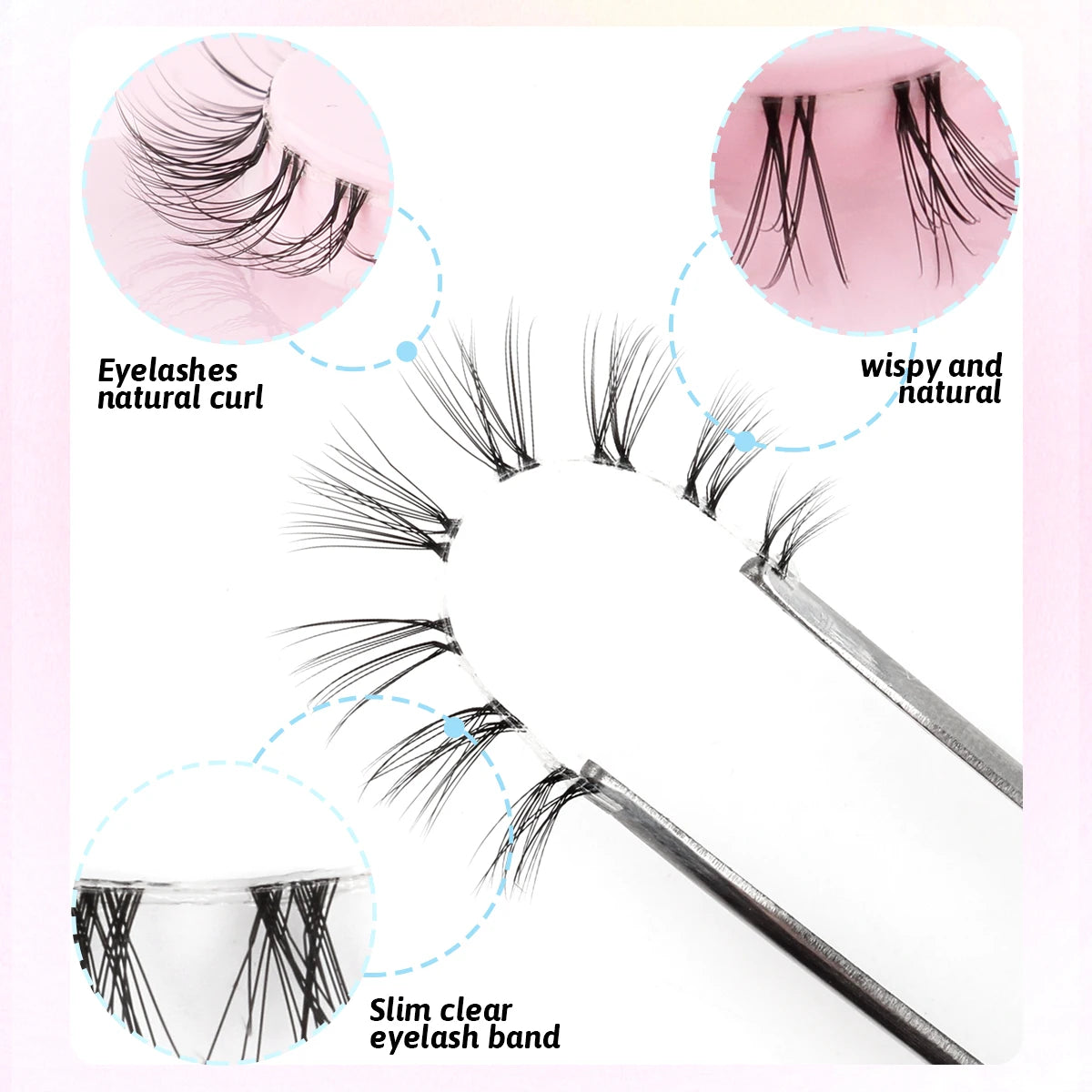 Main Character Lashes – Faux Mink Strip Lash Collection
