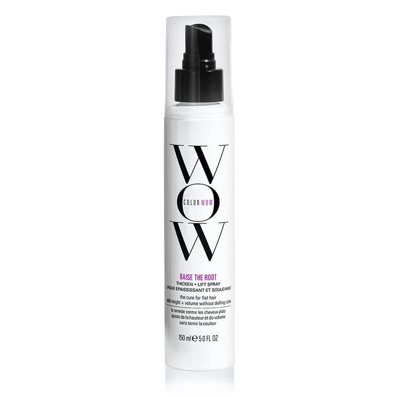 COLOR WOW Raise the Root Thicken + Lift Spray - All-Day Volume for Fine, Flat Hair without dulling color - Greycord