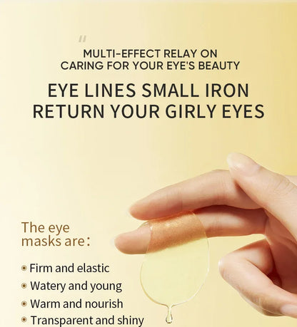 SADOER Golden Avocado Eye Patches – Anti-Dark Circles & Wrinkles (120pcs)