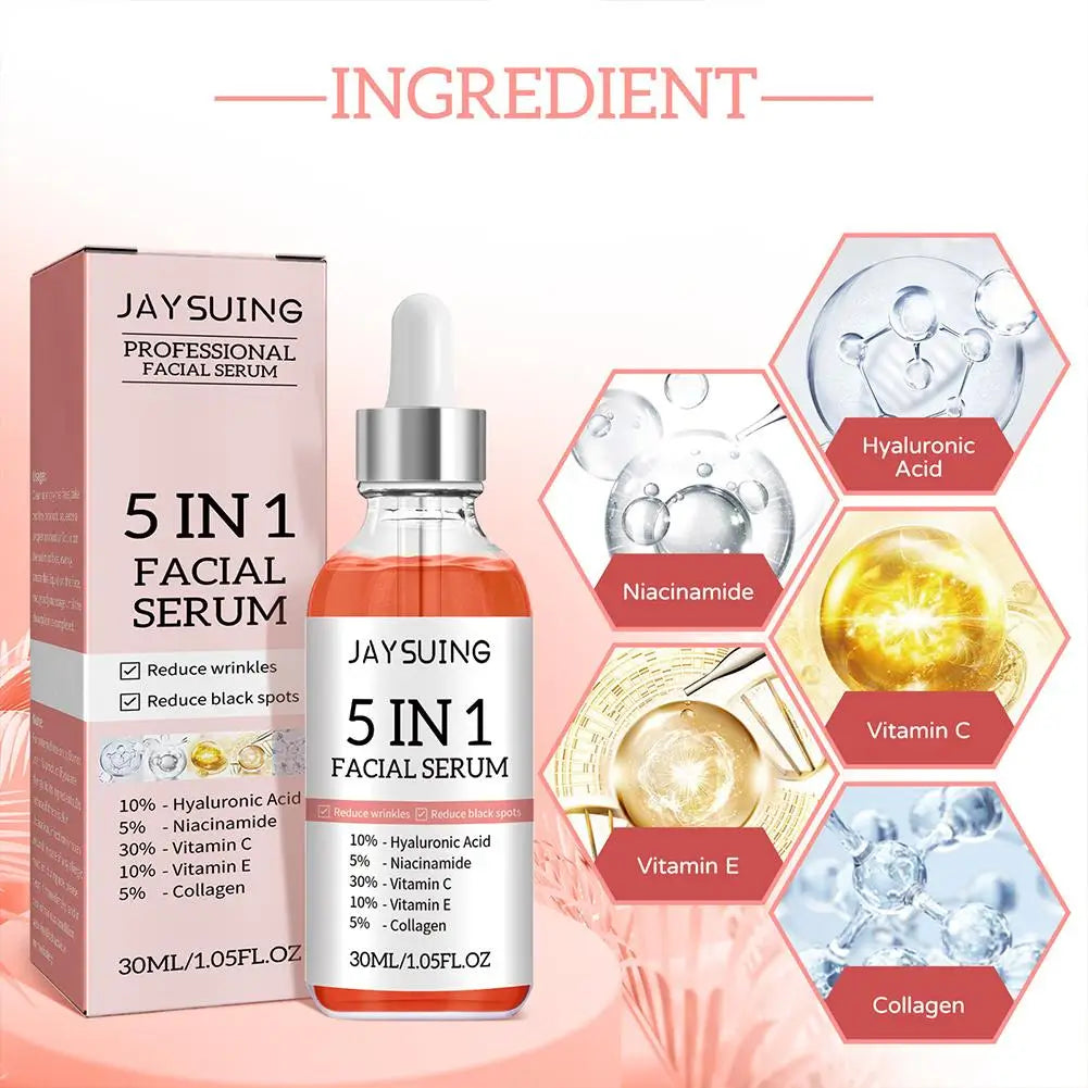 Award-Winning & 2025 Best-Selling: 5-in-1 Anti-Aging Vitamin C Serum