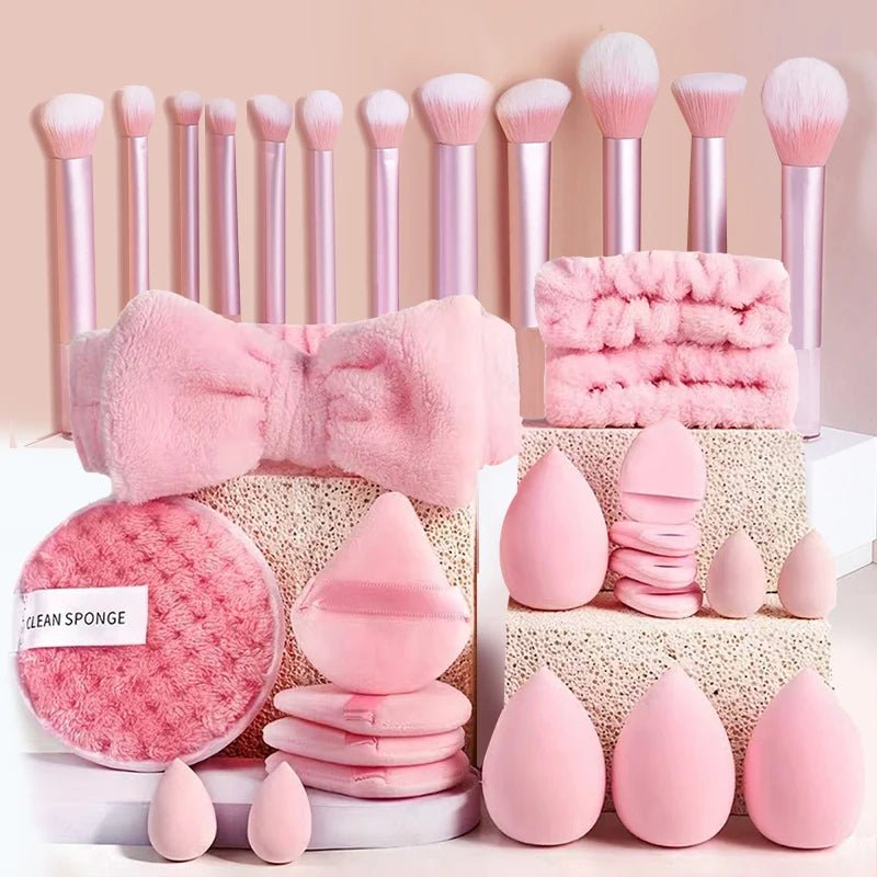 Radiance Pro Kit – Complete Brush, Sponge & Beauty Tools Collection - Greycord BeautyGreycord Beauty