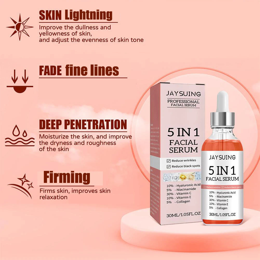 Award-Winning & 2025 Best-Selling: 5-in-1 Anti-Aging Vitamin C Serum