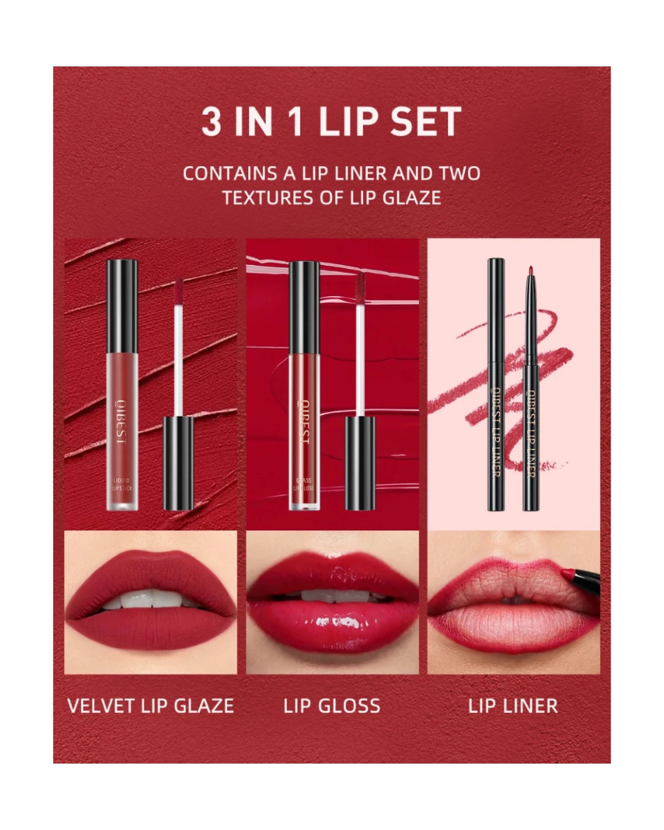 Velvet Lip & Define Liquid Lipstick & Liner Set - Greycord BeautyGreycord Beauty