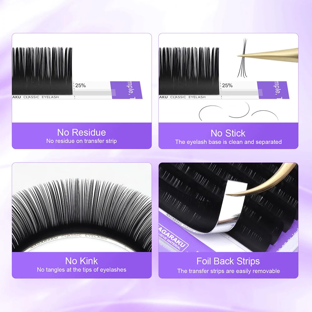 ProLuxe Individual Lash Extensions (16-Line Tray)