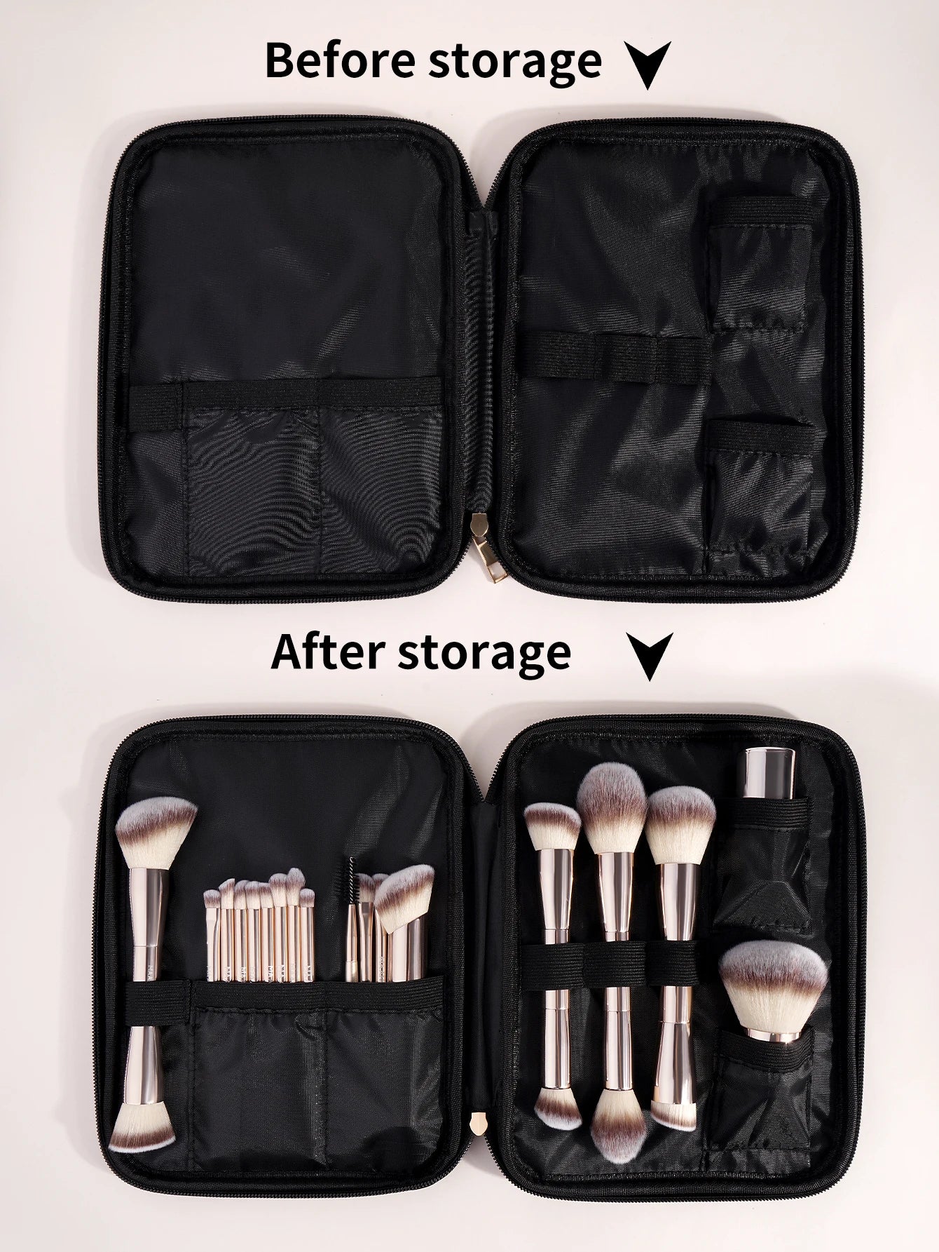 MAANGE All-in-One 20-Piece Brush Collection + Portable Case