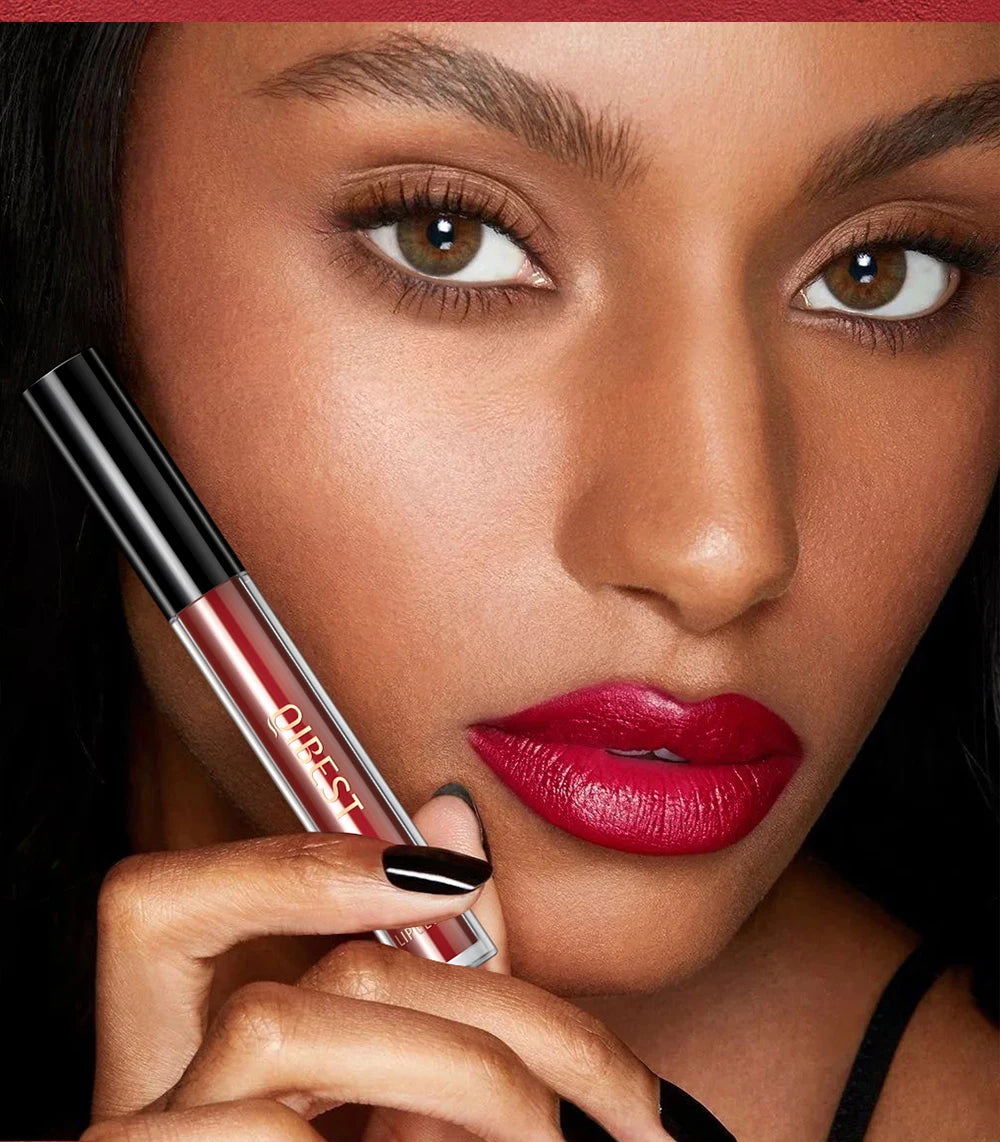 QIBEST Liquid Lipstick & Lip Liner Set