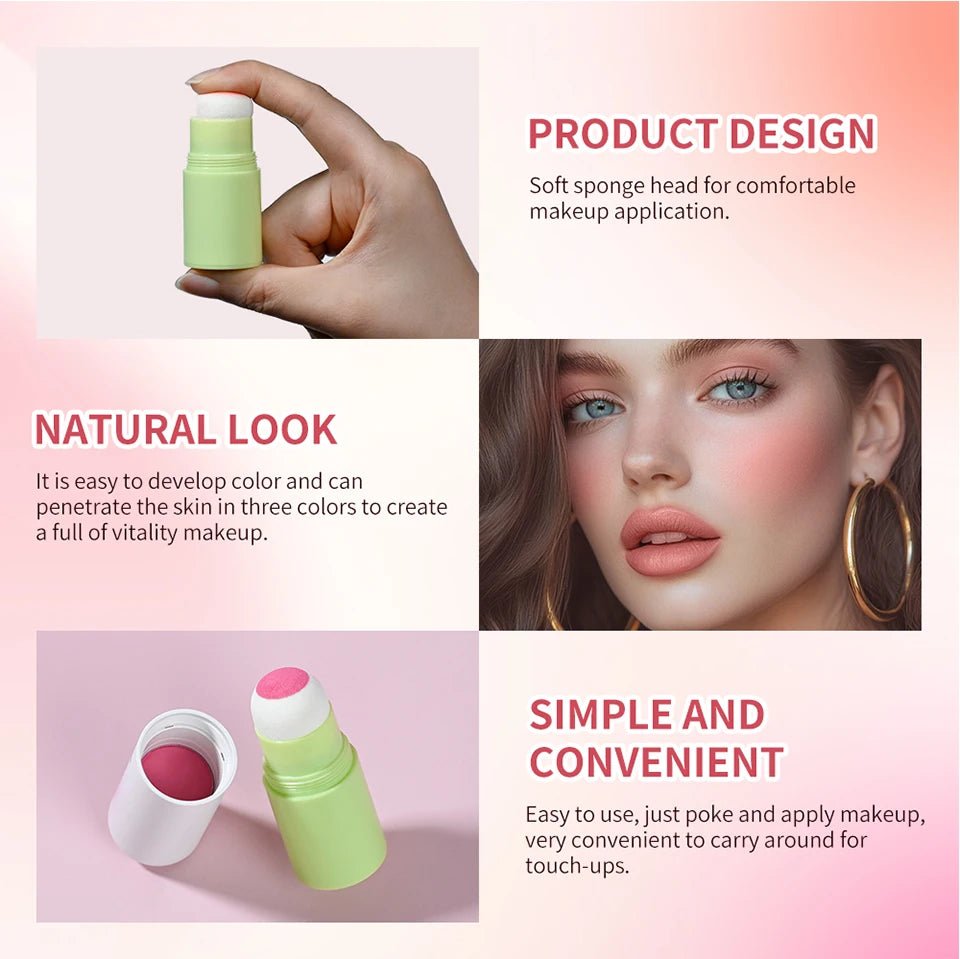 Soft Flush Cream Blush Stick - Greycord BeautyGreycord Beauty