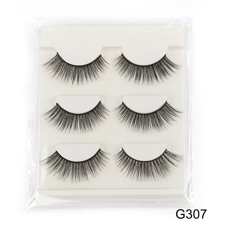 Main Character Lashes – Faux Mink Strip Lash Collection