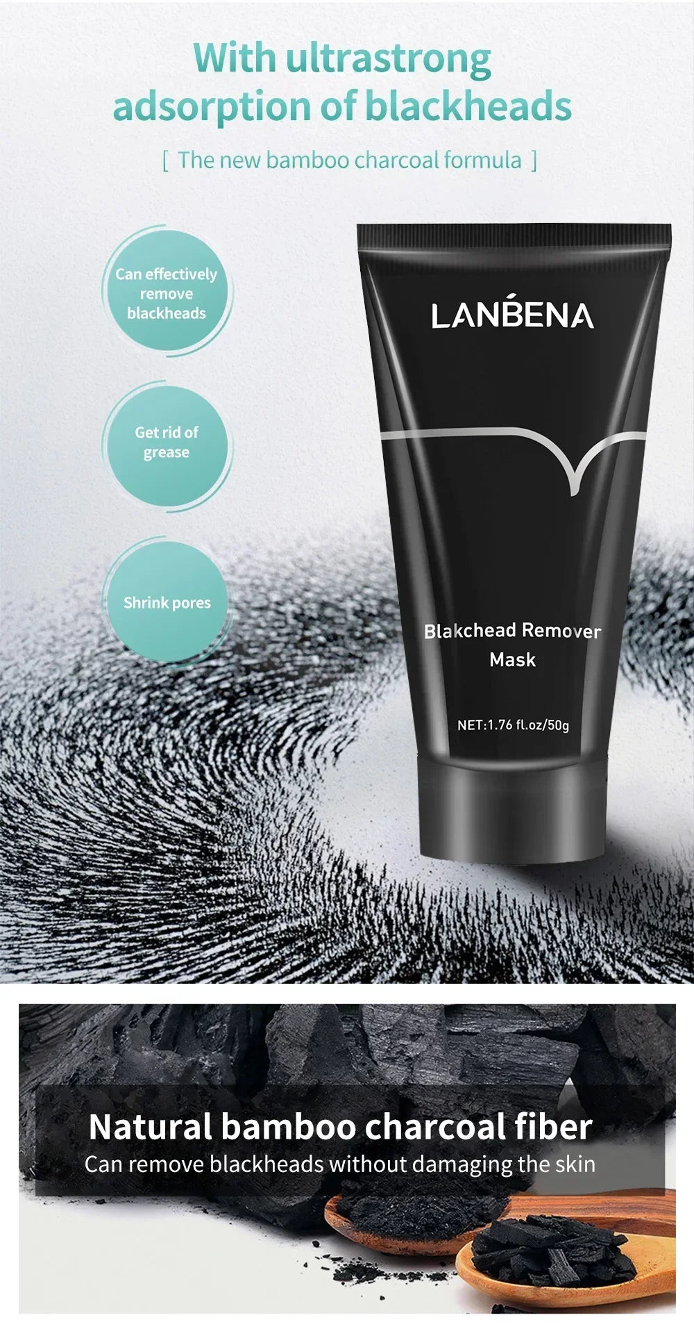 LANBENA Blackhead Removal & Pore Detox Mask