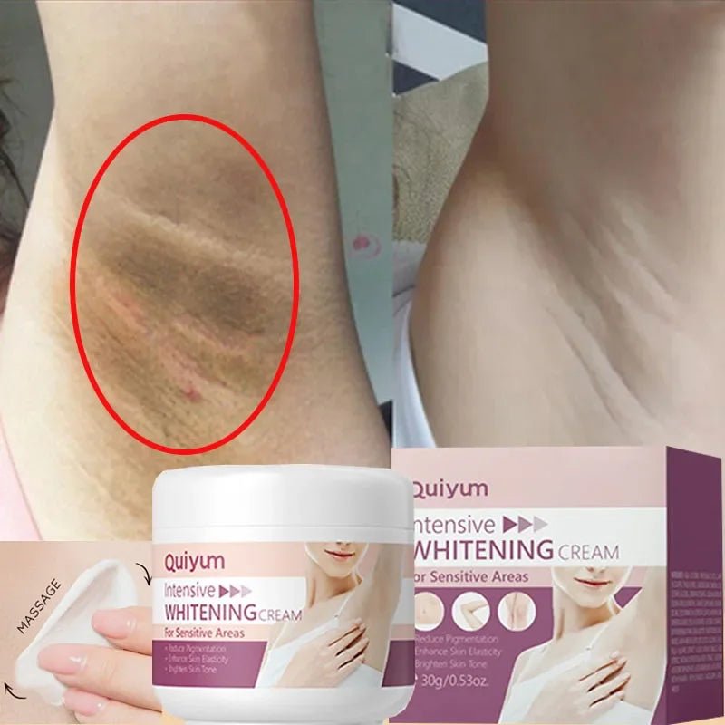 Quiyum Radiance Cream – Brightening & Firming Treatment for Underarms, Bikini Line & Delicate Areas - Greycord BeautyGreycord Beauty