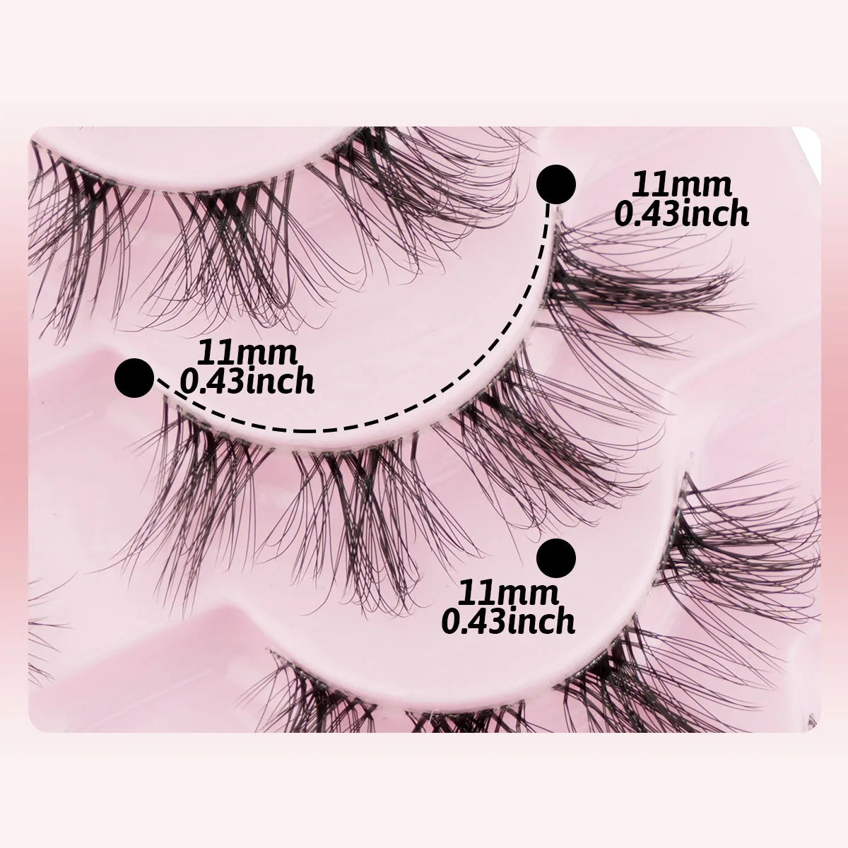 Main Character Lashes – Faux Mink Strip Lash Collection