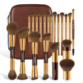 MAANGE All-in-One 20-Piece Brush Collection + Portable Case