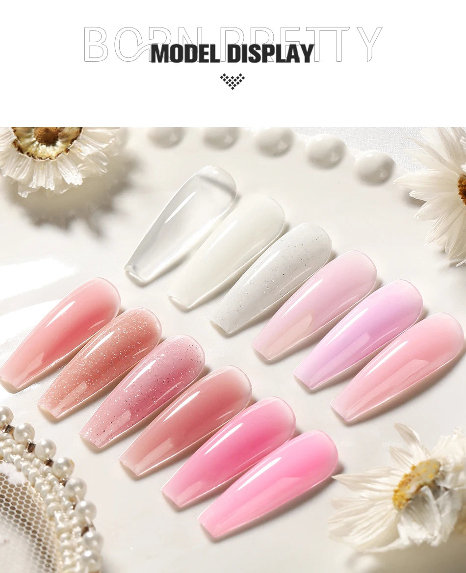 BORN PRETTY 30ml Milky White Builder Gel