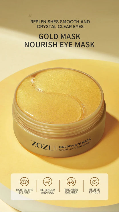 SADOER Golden Avocado Eye Patches – Anti-Dark Circles & Wrinkles (120pcs)