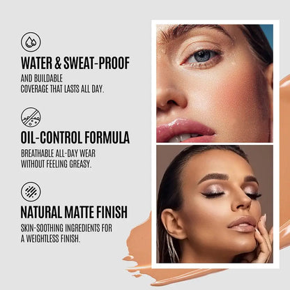LOOKAVE Natural Matte Foundation