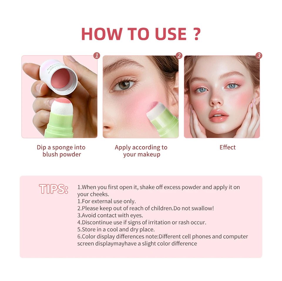 Soft Flush Cream Blush Stick - Greycord BeautyGreycord Beauty
