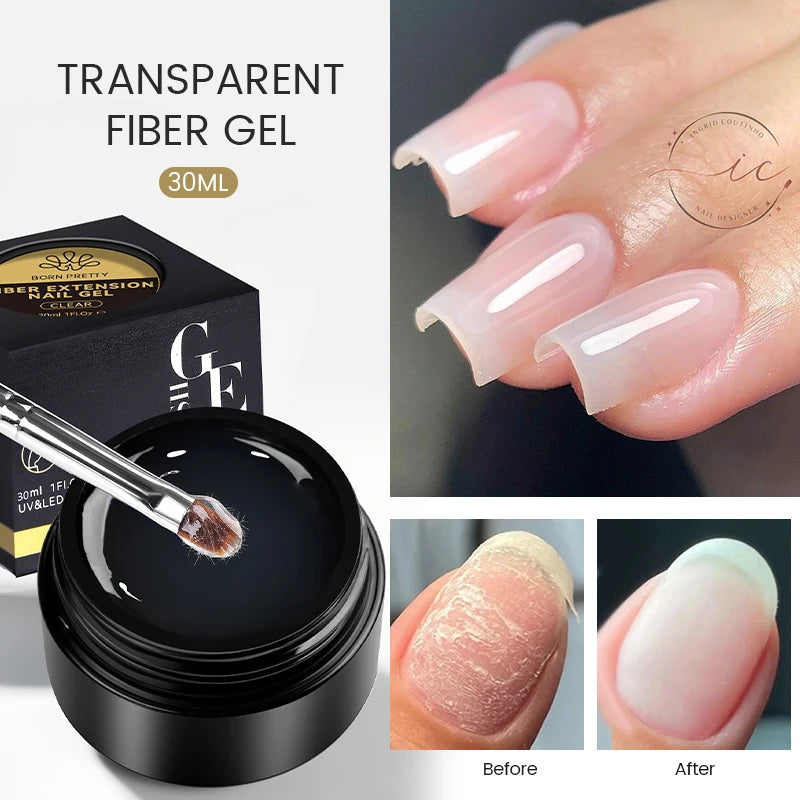 BORN PRETTY 30ml Milky White Builder Gel