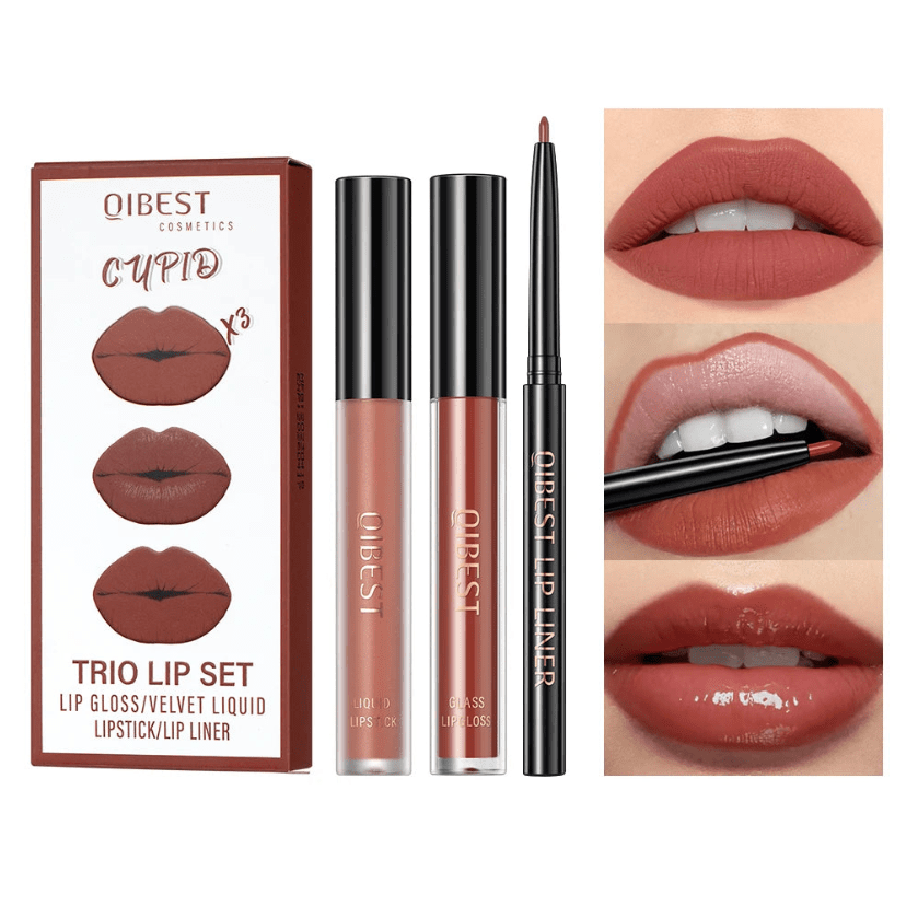 Velvet Lip & Define Liquid Lipstick & Liner Set - Greycord BeautyGreycord Beauty