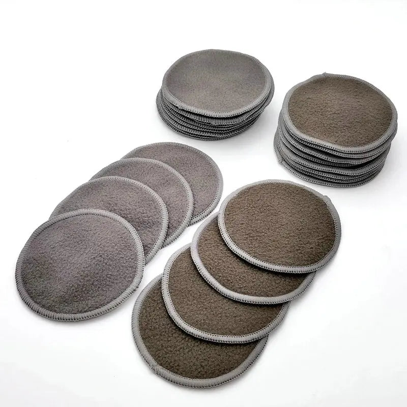 Greycord Beauty™ Reusable Bamboo Cotton Pads – 12-Pack - Greycord
