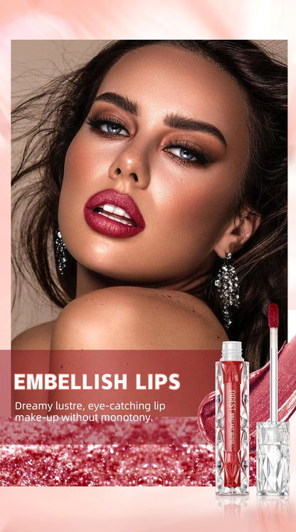 QIBEST Diamond Veil Lip Gloss