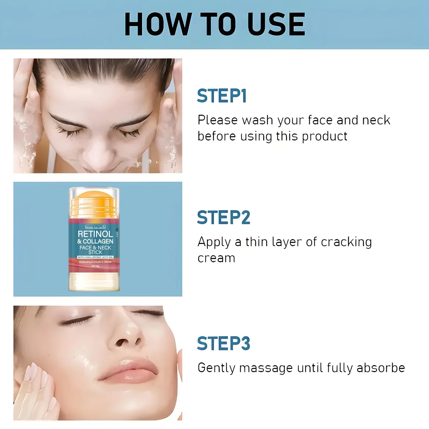 Retinol Collagen Firming Stick – Anti-Wrinkle Moisturizer