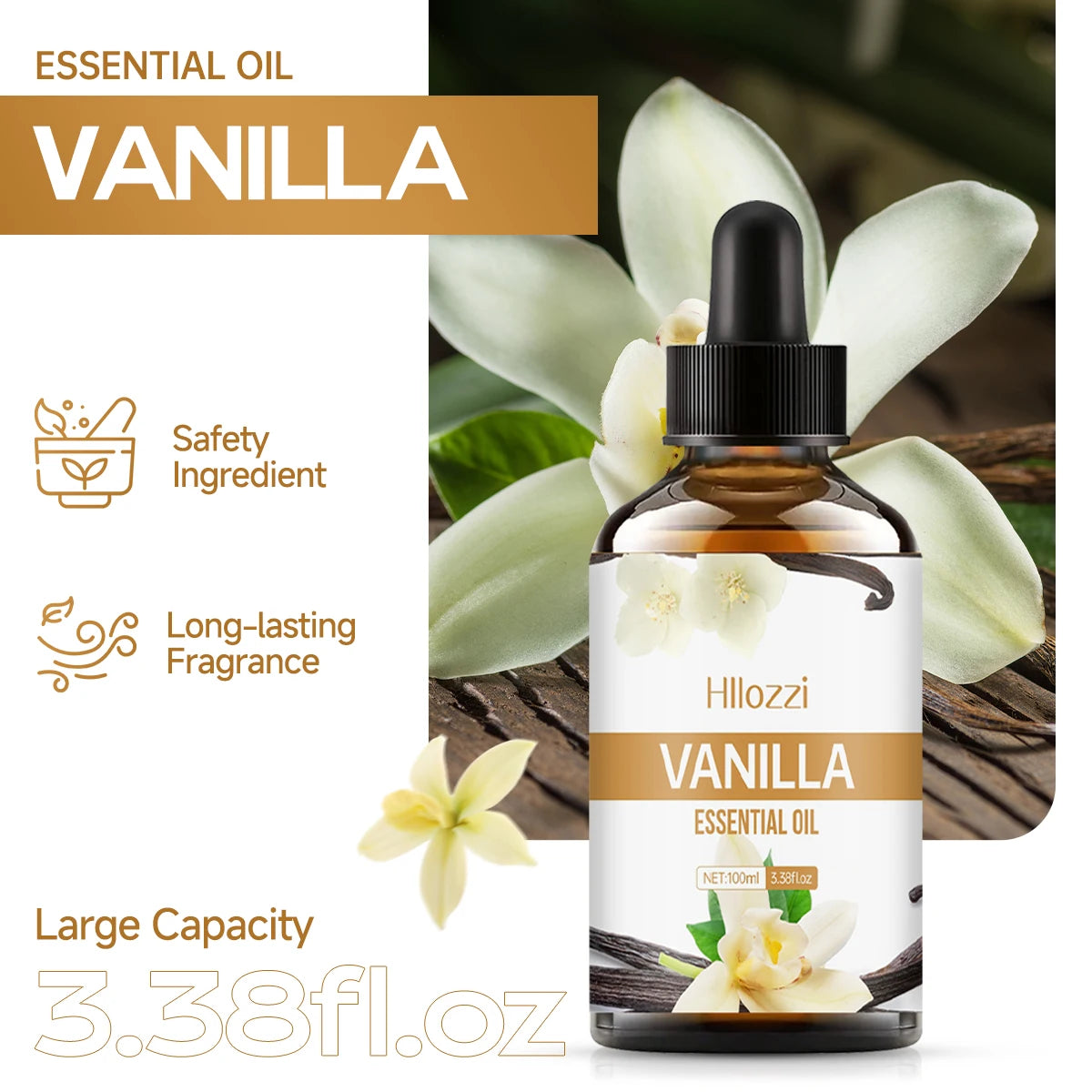 Hllozzi Vanilla Essential Oil