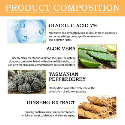 Greycord Beauty AcneClear – 7% Glycolic Acid Toner