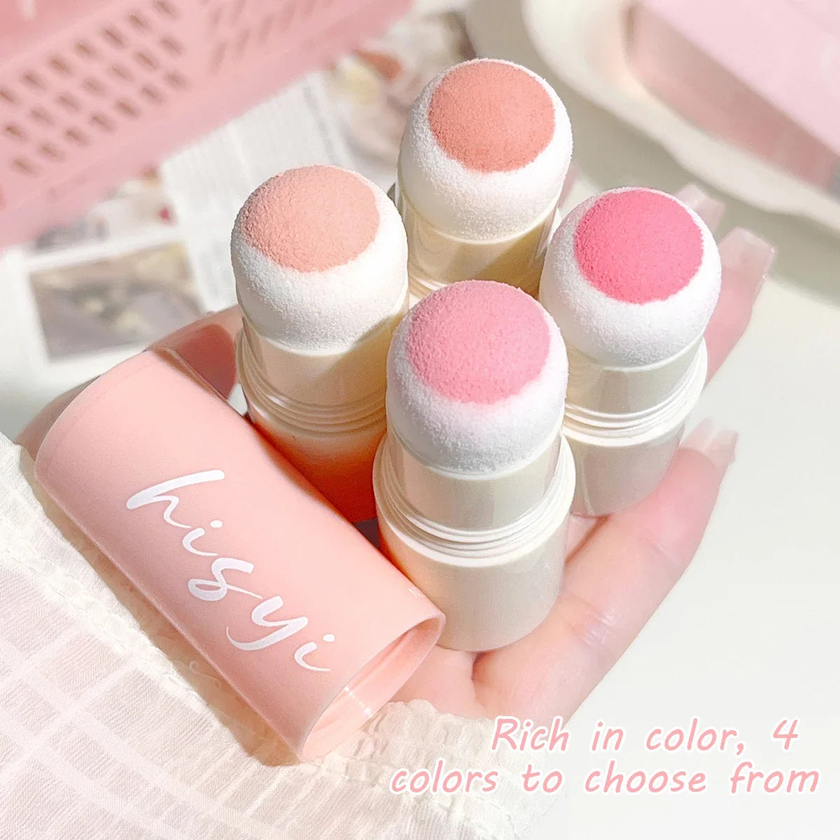 Velvet Glow Duo Stick –  Blush & Lip Tint