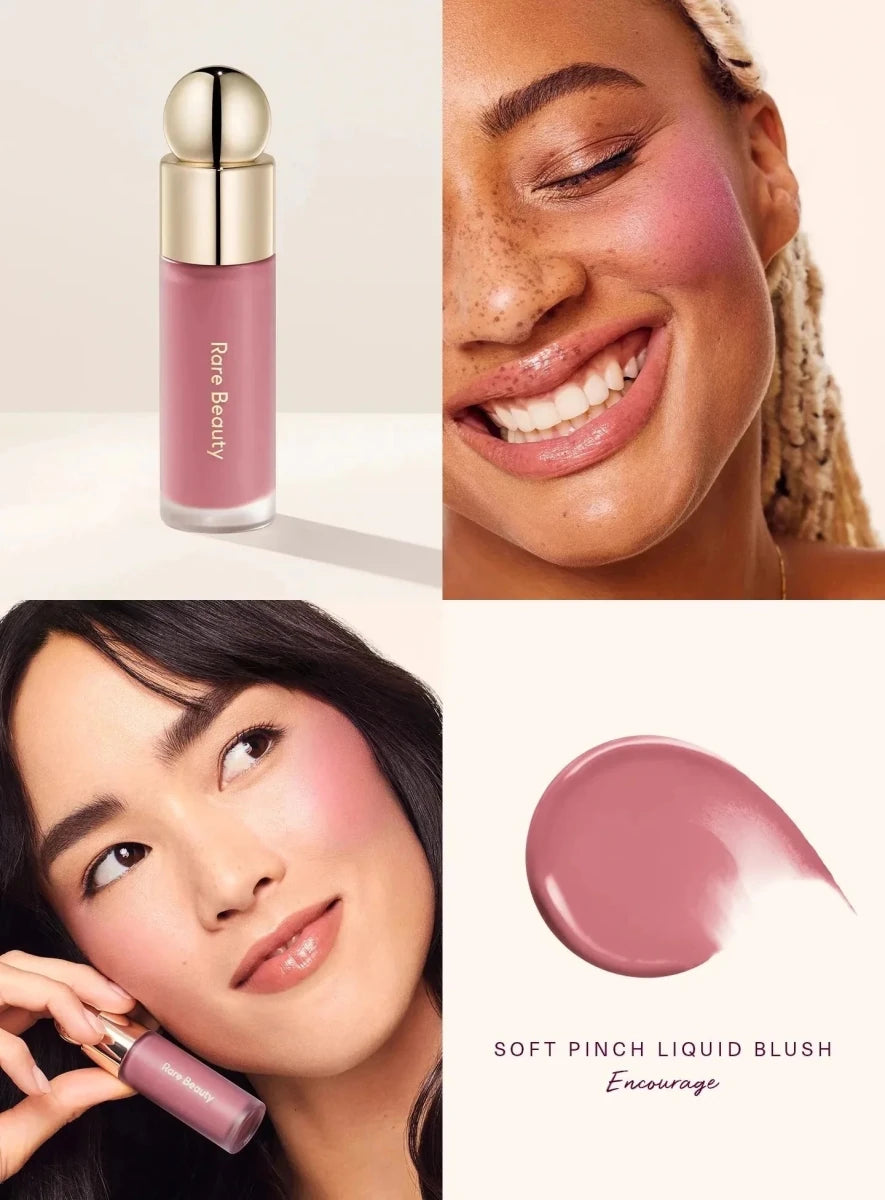 Rare Beauty Lipstick Blush Cream Grace Liquid Blush Waterproof Moisture Face Contour Shadow Blusher - Greycord BeautyGreycord Beauty