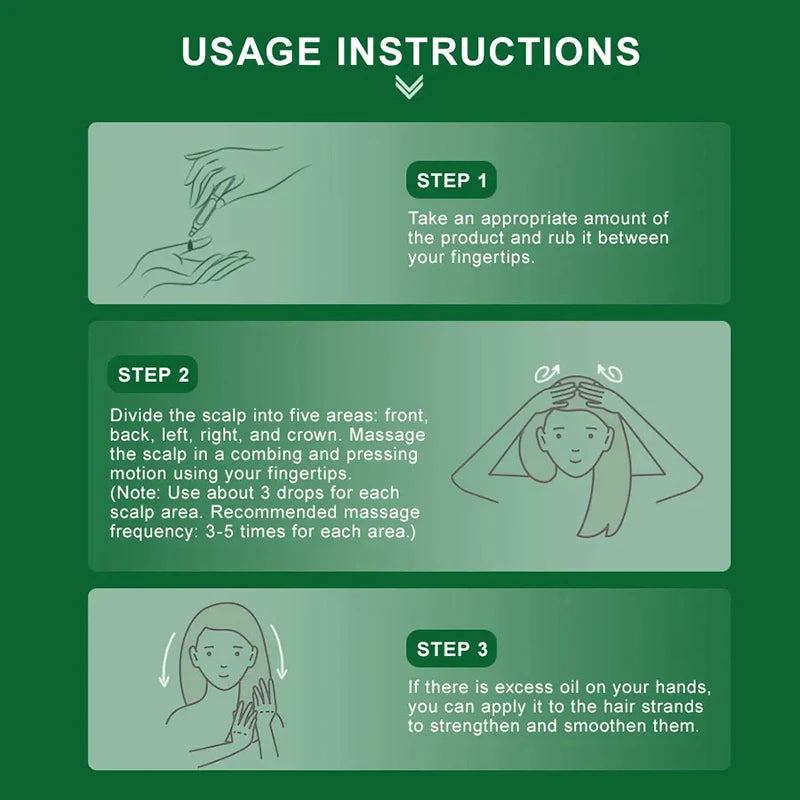 PURC Rosemary Hair Growth, Anti Hair Loss, Scalp Treatment Oil - Greycord