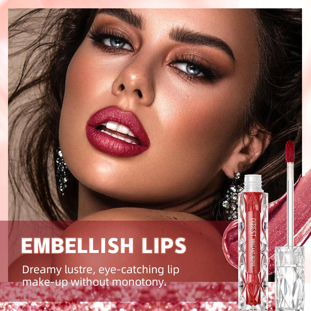 QIBEST Diamond Veil Lip Gloss