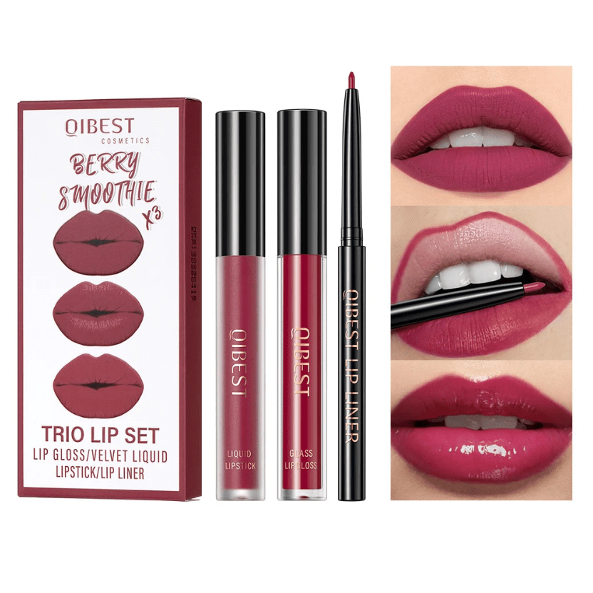 Velvet Lip & Define Liquid Lipstick & Liner Set - Greycord BeautyGreycord Beauty