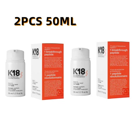 Original K18 Repair Hair Mask Leave-In Molecular Damage Restore Soft Hair Deep Keratin Scalp Treatment Hair Care Product - Greycord