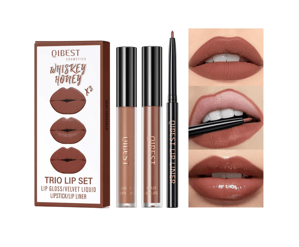 Velvet Lip & Define Liquid Lipstick & Liner Set - Greycord BeautyGreycord Beauty