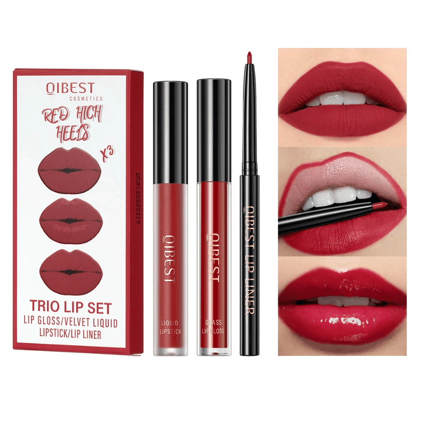 Velvet Lip & Define Liquid Lipstick & Liner Set - Greycord BeautyGreycord Beauty