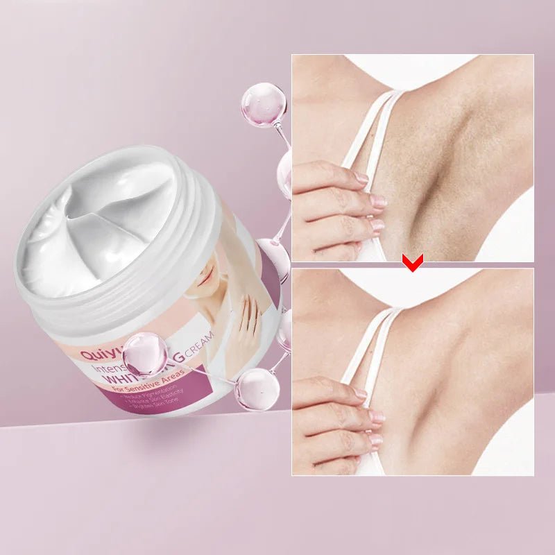 Quiyum Radiance Cream – Brightening & Firming Treatment for Underarms, Bikini Line & Delicate Areas - Greycord BeautyGreycord Beauty