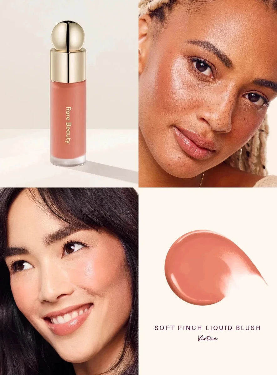 Rare Beauty Lipstick Blush Cream Grace Liquid Blush Waterproof Moisture Face Contour Shadow Blusher - Greycord BeautyGreycord Beauty