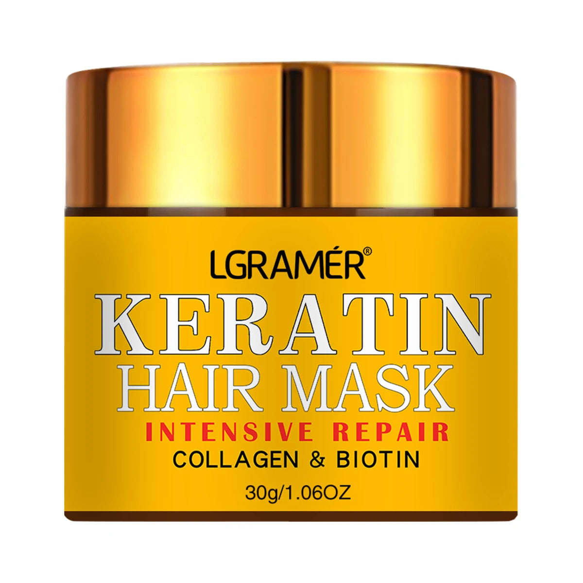 Biotin Collagen Keratin Hair Repair Mask Deep Treatment for Dry & Damaged Hair