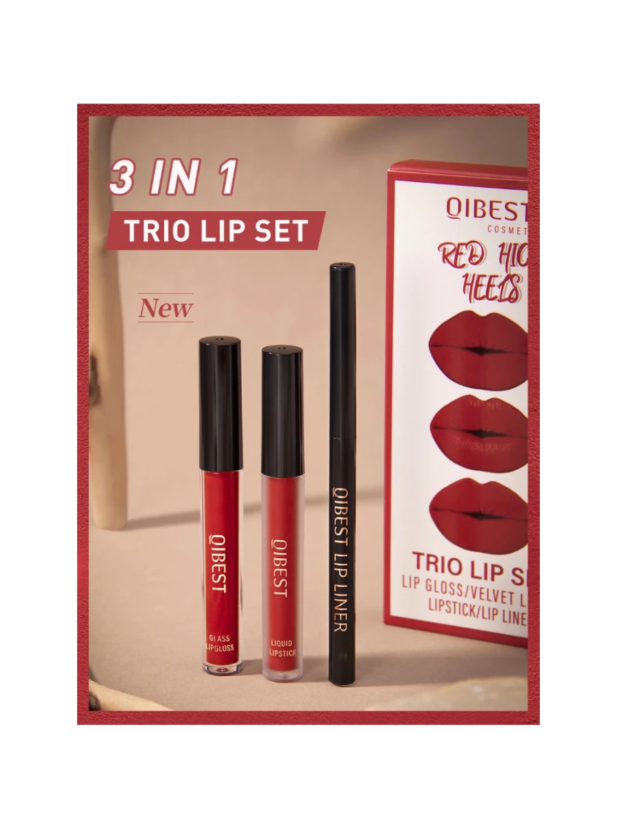 Velvet Lip & Define Liquid Lipstick & Liner Set - Greycord BeautyGreycord Beauty