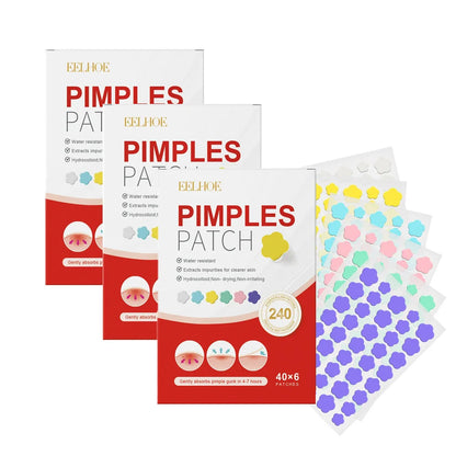 StarPatch – 240pcs Acne Stickers Heart, Star & More | Cover & Heal
