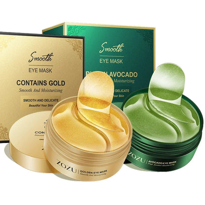 SADOER Golden Avocado Eye Patches – Anti-Dark Circles & Wrinkles (120pcs)