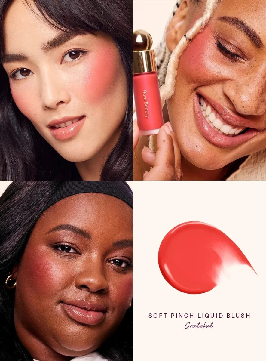Rare Beauty Lipstick Blush Cream Grace Liquid Blush Waterproof Moisture Face Contour Shadow Blusher - Greycord BeautyGreycord Beauty