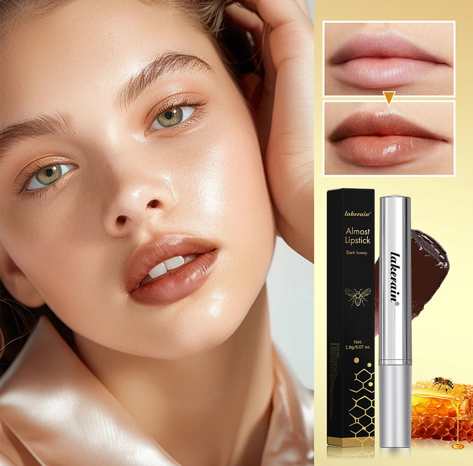 HoneyTint Plumping & Tinted Lip Balm – Exfoliates, Nourishes & Enhances Dark Lips - Greycord