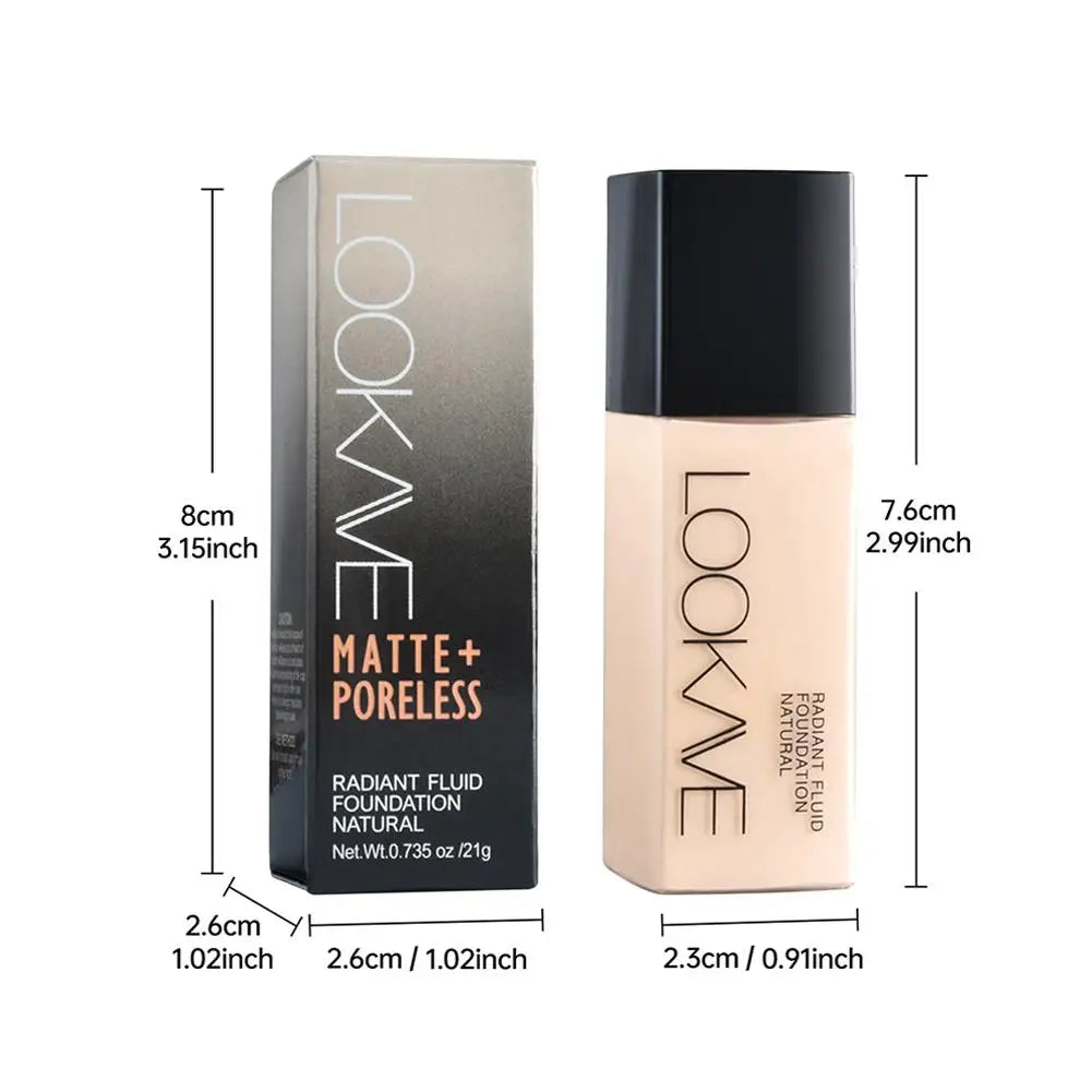 LOOKAVE Natural Matte Foundation