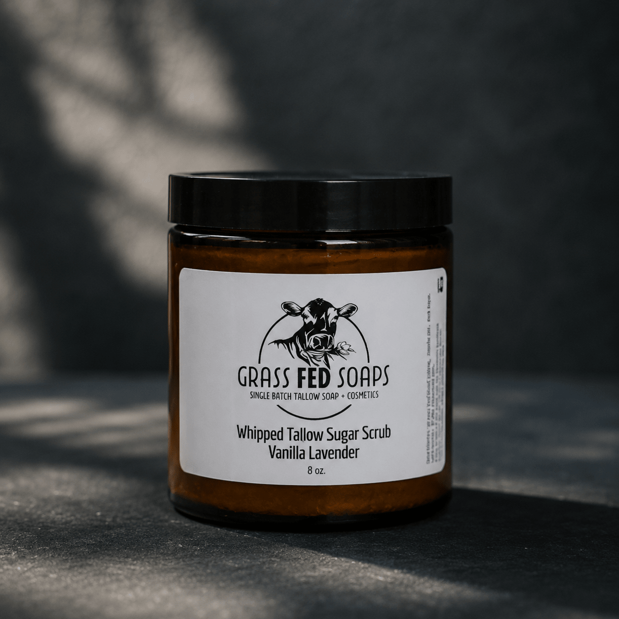 Whipped Tallow Sugar Exfoliating Scrub—8oz - Greycord BeautyGreycord Beauty