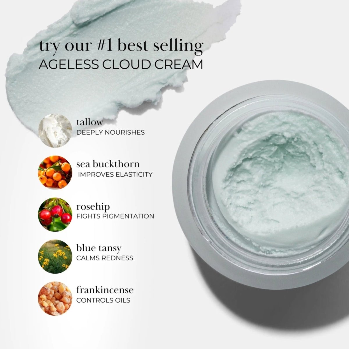 Tallow Ageless Cloud Cream - Greycord BeautyNatural TallowGreycord Beauty