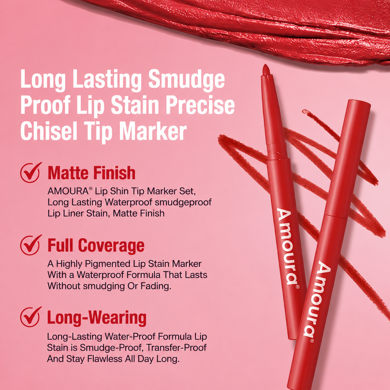 Amoura EverLine Lip Set