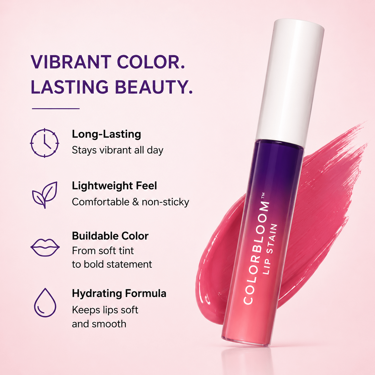 ColorBloom Lip Stain - Greycord BeautyGreycord Beauty