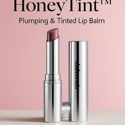 HoneyTint Plumping & Tinting Lip Balm – Exfoliates, Nourishes & Enhances Your Lips